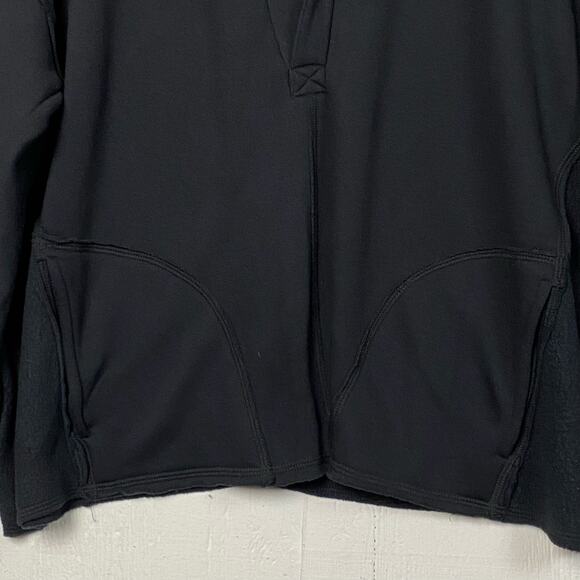 Free People Black Oversized Sweatshirt - Picture 5 of 10